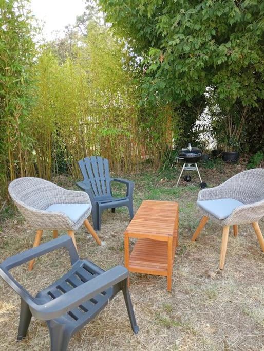 400M De La Plage Maison 3 Chambres Avec Jardin Сен-Жорж-де-Дидон Экстерьер фото